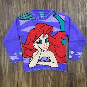 Vintage | The Little Mermaid Sweater, 7/8